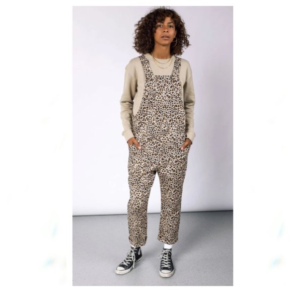 Wildfang Pants - Wildfang Ultimate Leopard Overalls